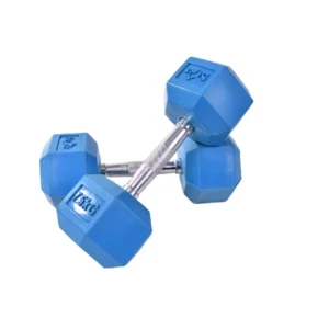 دمبل شش‌ضلعی رنگی رکورد