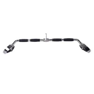 خرید دسته لت دوسر نعلی خم بلند روکش‌دار رکورد با طراحی ارگونومیک و روکش ضدلغزش؛ مناسب تمرین عضلات پشت، زیربغل و بازو. ساخت فولاد ضدزنگ و قابل استفاده در تمامی دستگاه‌های سیم‌کش باشگاهی.