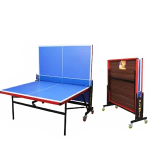 میز پینگ پنگ MDF چهارچرخ و ریلی کوره ای المپیک 1 میز پینگ پنگ MDF چهارچرخ و ریلی کوره ای المپیک