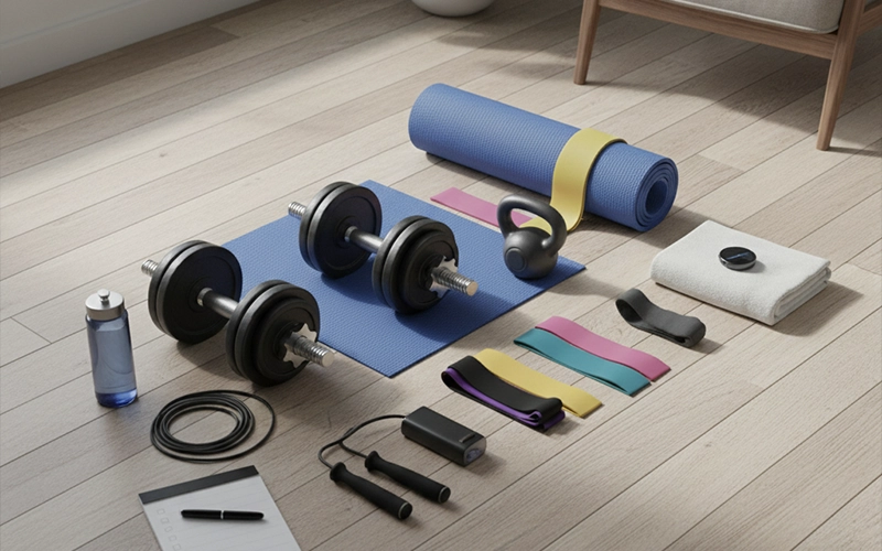 چک‌لیست خرید تجهیزات بدنسازی خانگی بدون اشتباه